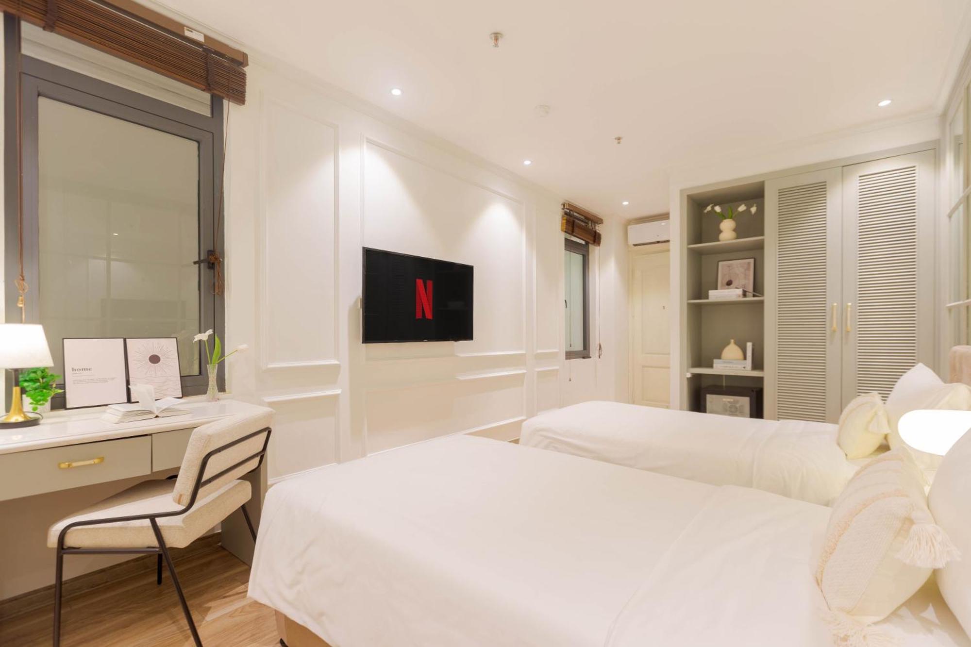Keypad Hotel - Nhan Hoa Hanoj Exteriér fotografie