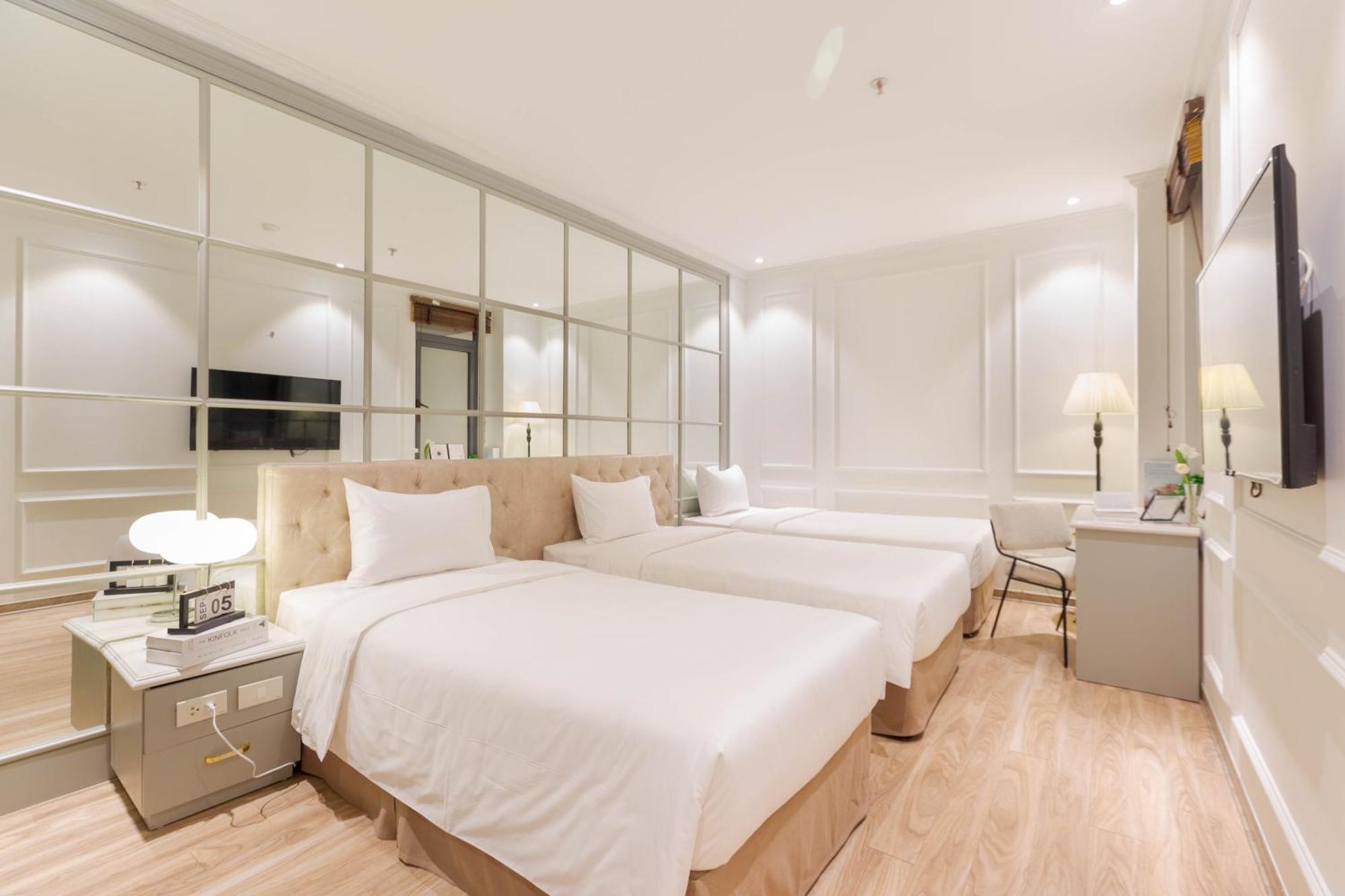 Keypad Hotel - Nhan Hoa Hanoj Exteriér fotografie