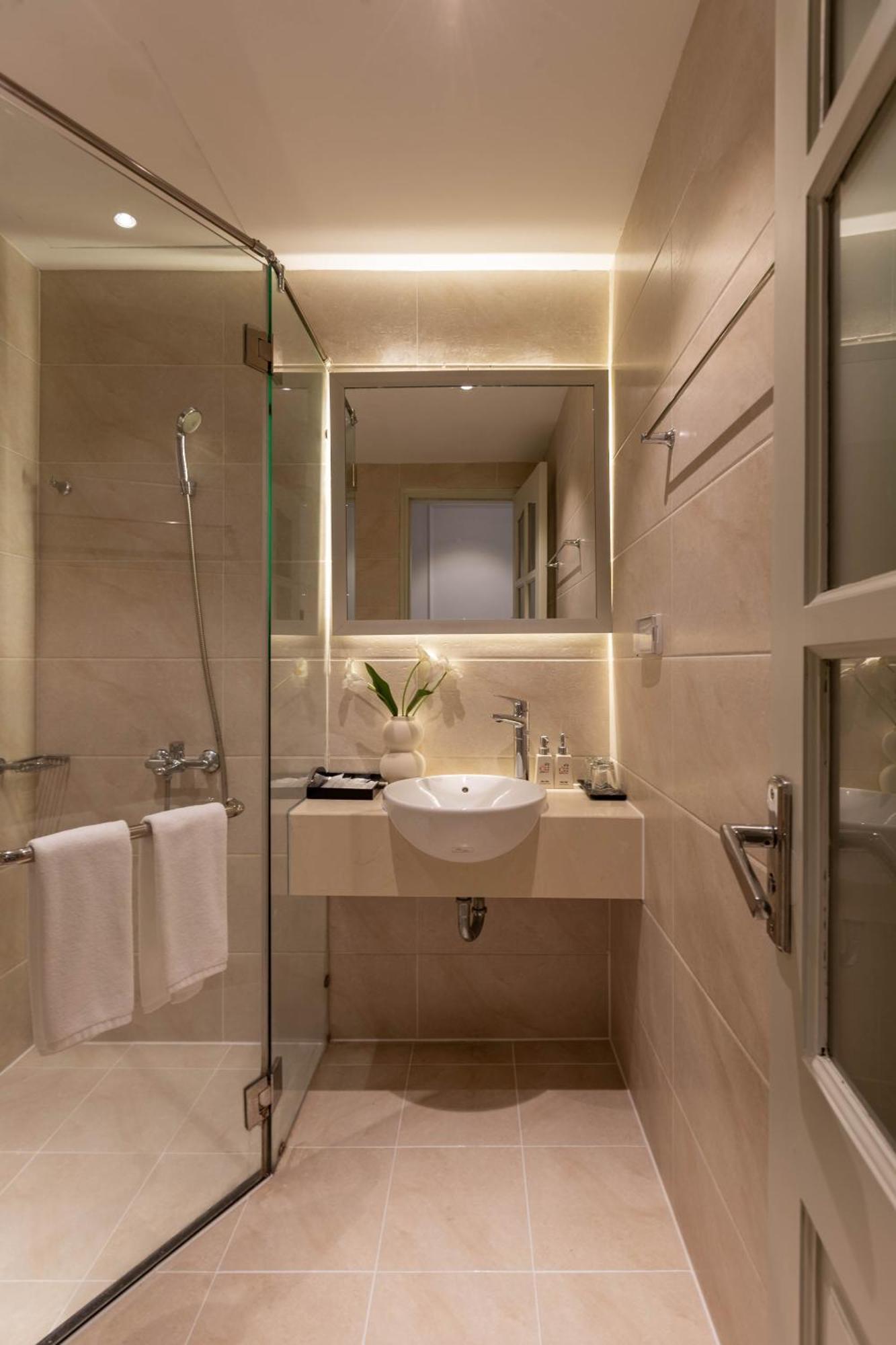 Keypad Hotel - Nhan Hoa Hanoj Exteriér fotografie