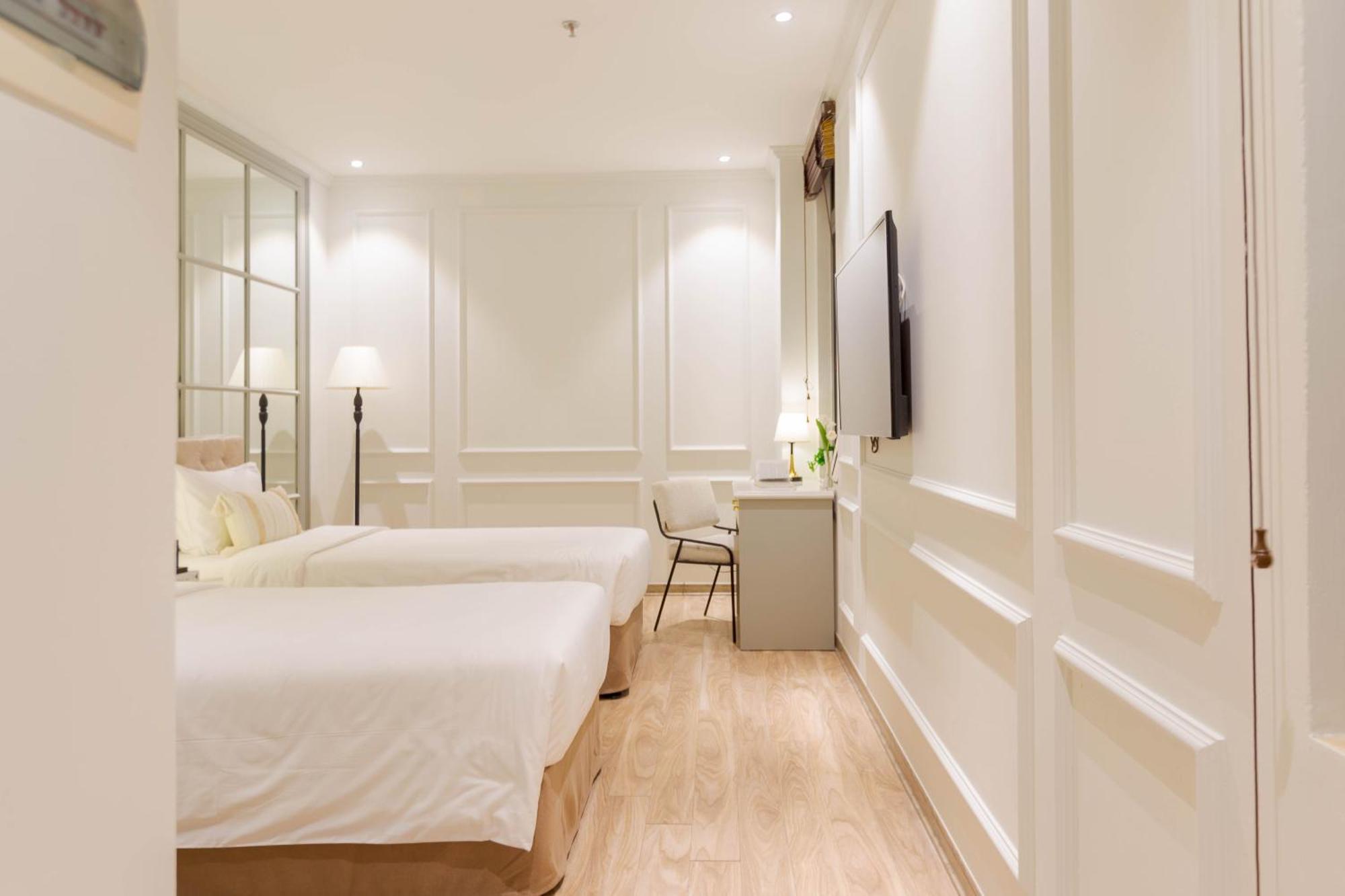 Keypad Hotel - Nhan Hoa Hanoj Exteriér fotografie