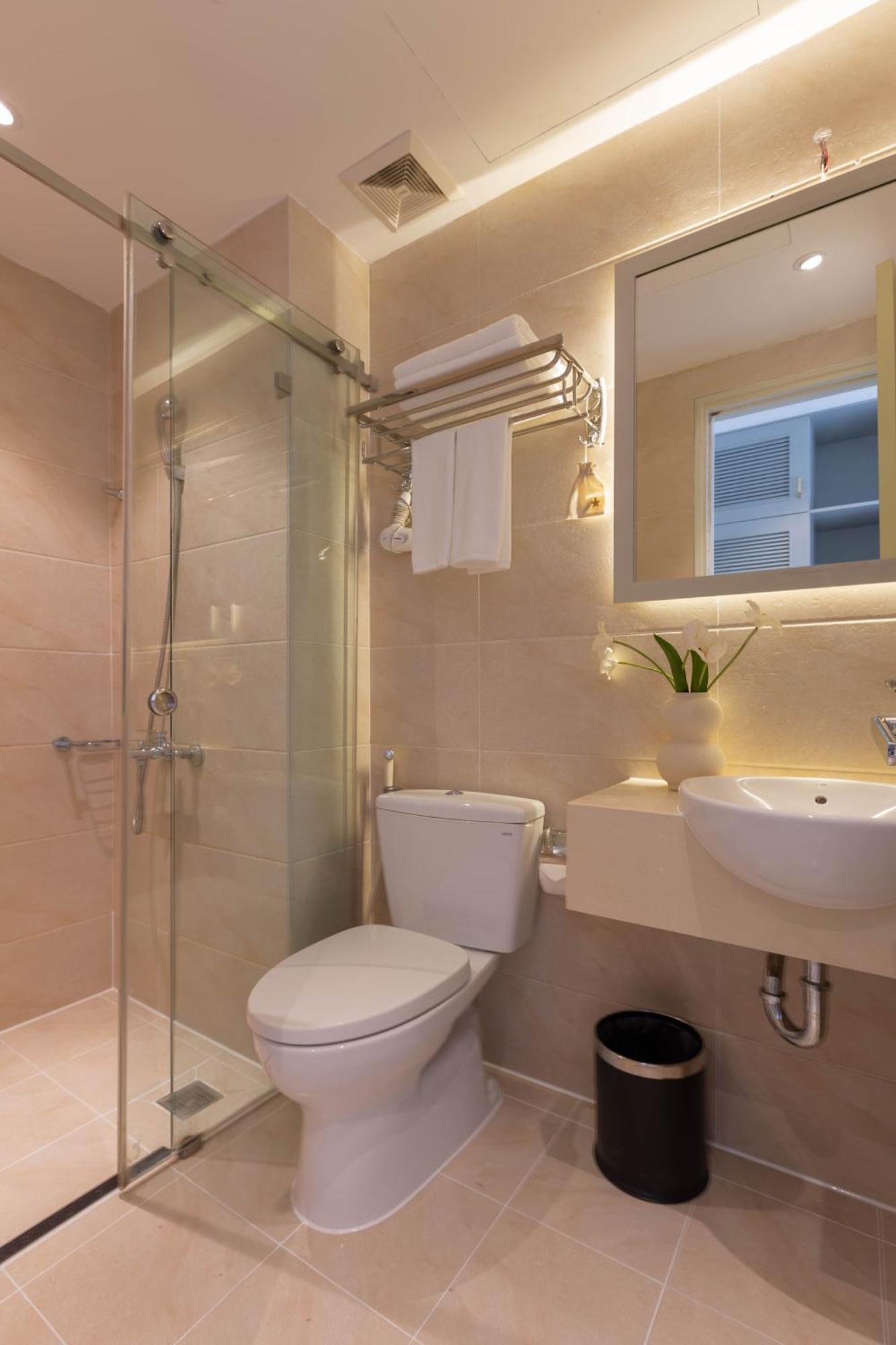 Keypad Hotel - Nhan Hoa Hanoj Exteriér fotografie