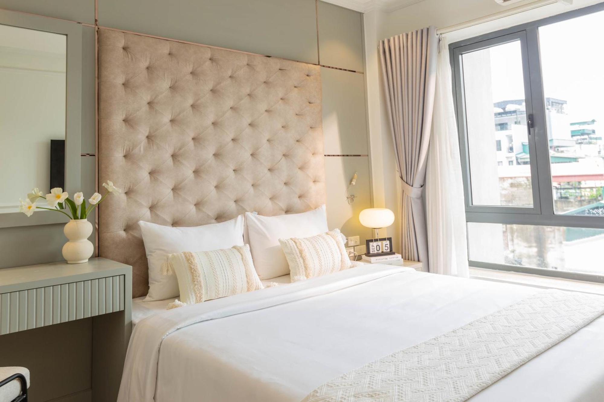 Keypad Hotel - Nhan Hoa Hanoj Exteriér fotografie