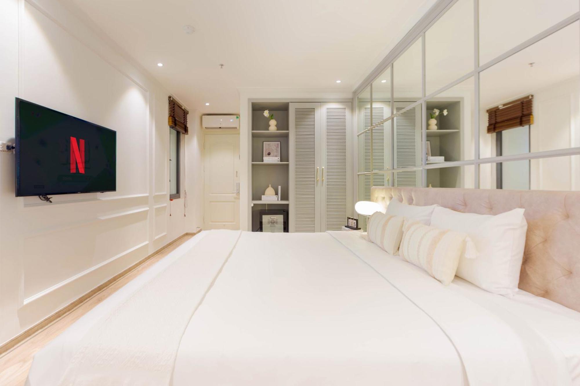 Keypad Hotel - Nhan Hoa Hanoj Exteriér fotografie