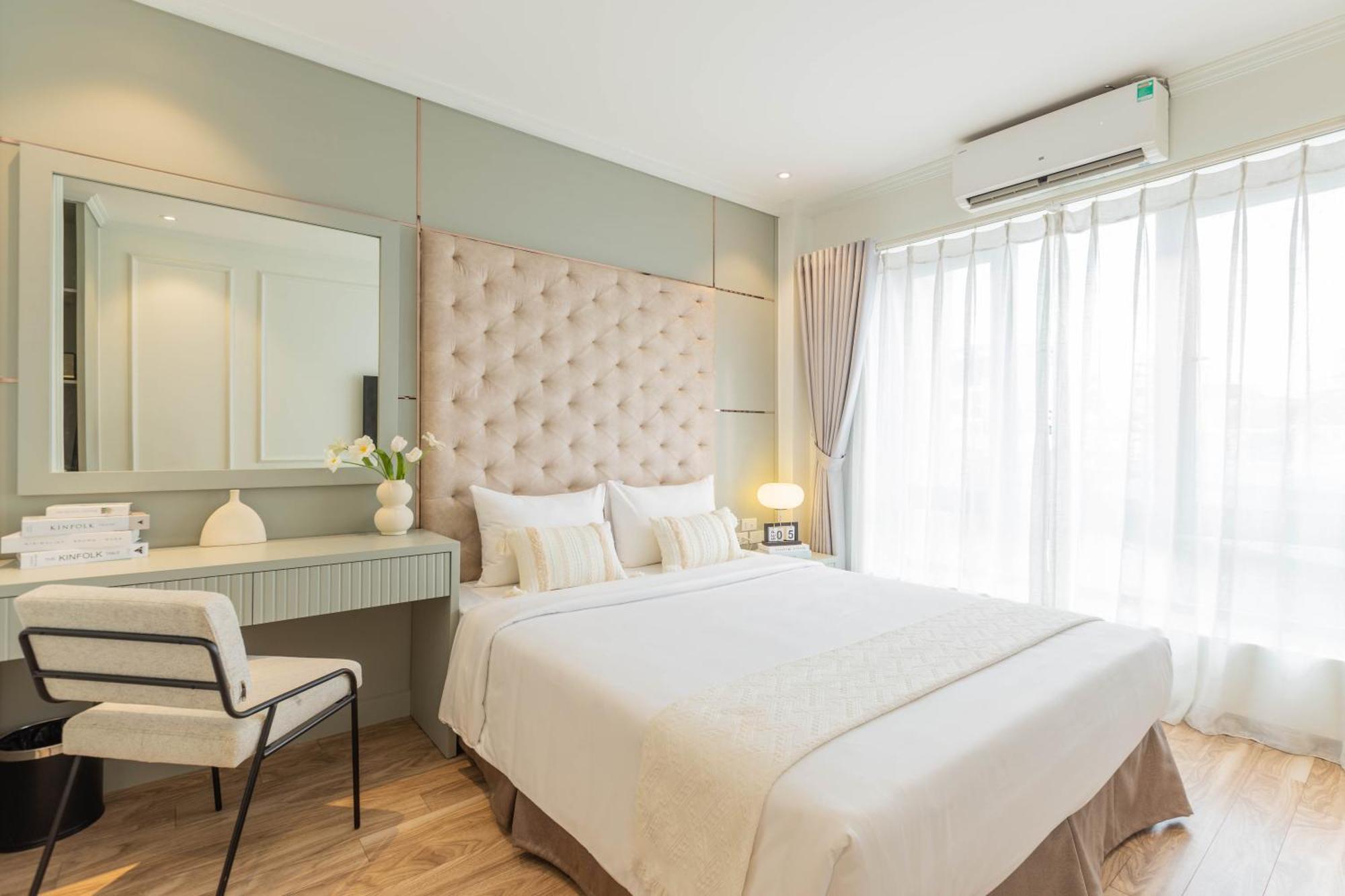 Keypad Hotel - Nhan Hoa Hanoj Exteriér fotografie