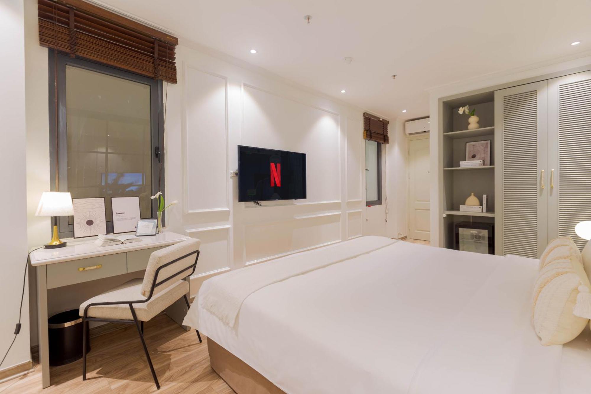 Keypad Hotel - Nhan Hoa Hanoj Exteriér fotografie